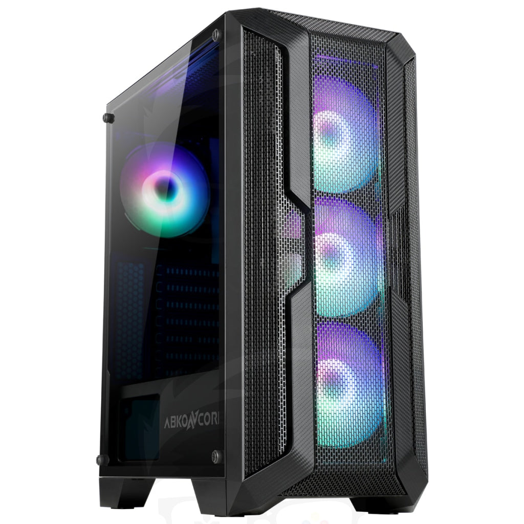 ABKONCORE H250X Premium 4x120mm GAMING CASE ABKONCORE H250X Premium 4x120mm GAMING CASE
